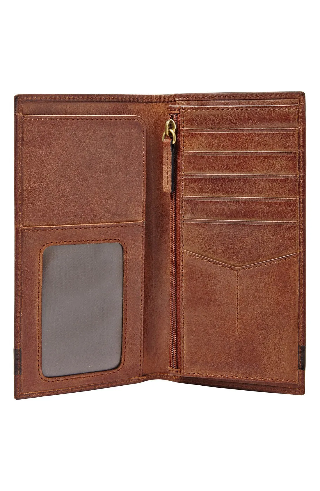 'Quinn' Leather Executive Checkbook Wallet