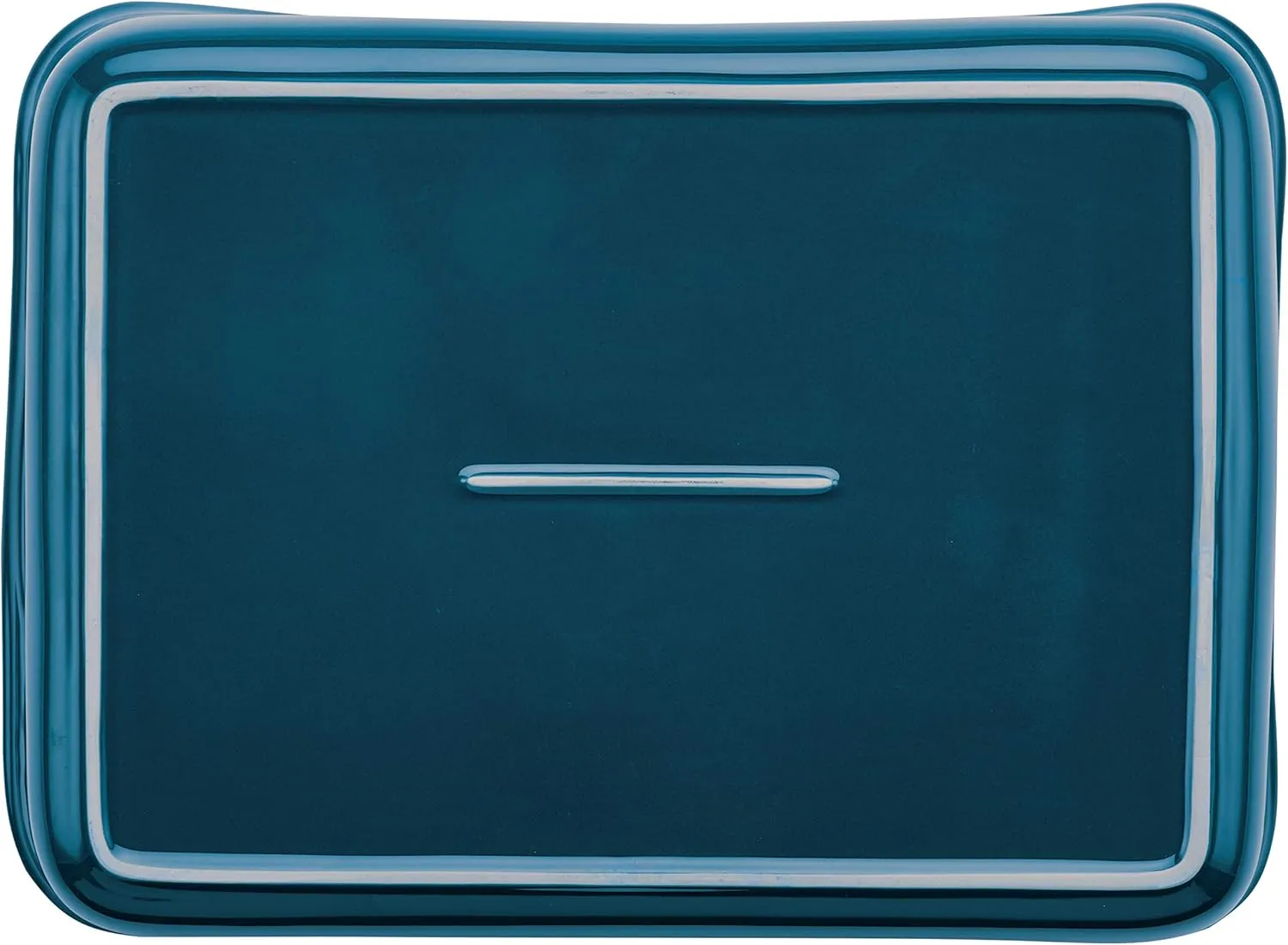 Rachael Ray Solid Glaze Ceramics Bakeware / Lasagna Pan / Baker, Rectangle - 9 Inch x 12 Inch, Marine Blue
