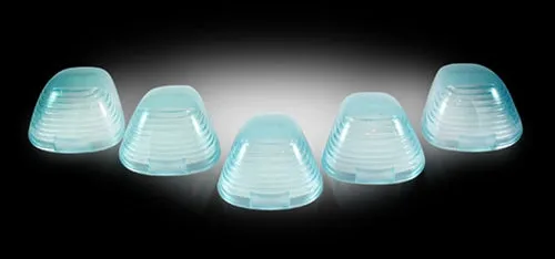 Recon Clear Cablight Caps, 5 Piece Kit, 1998-2013 Ford Truck
