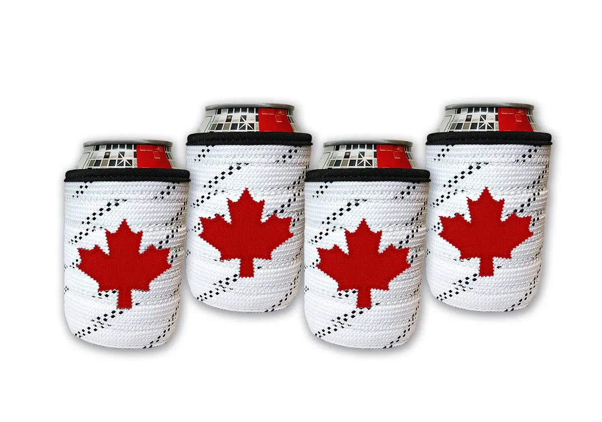 RED Maple Leaf (4 Pack) Beverage Holders