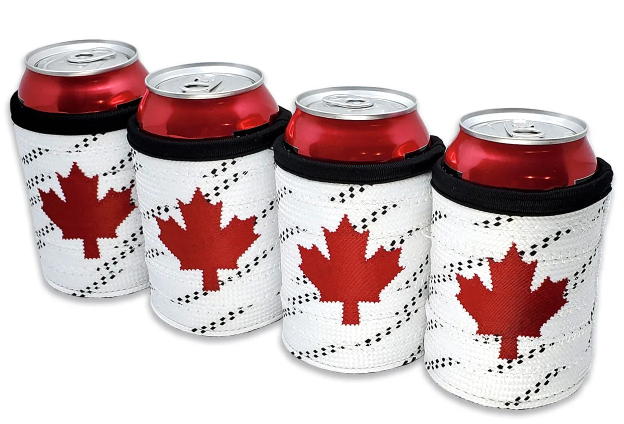 RED Maple Leaf (4 Pack) Beverage Holders
