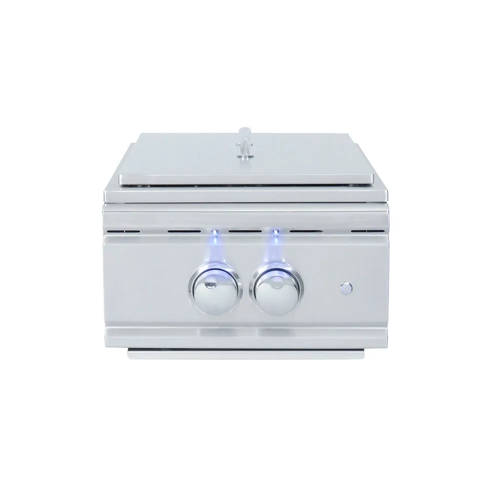 Renaissance Cooking Systems - Cutlass Pro Power Burner W/ Blue LEDs - RSB3A/RSB3A LP