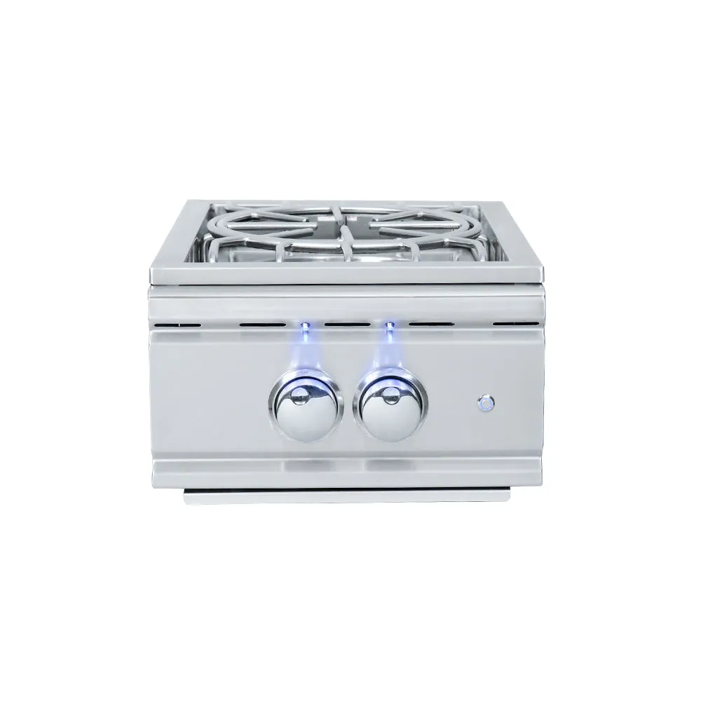 Renaissance Cooking Systems - Cutlass Pro Power Burner W/ Blue LEDs - RSB3A/RSB3A LP