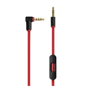 Replacement Audio Cable Cord Wire with in line Microphone and Control For Beats by Dr Dre Headphones Solo Studio Pro Detox Wireless Mixr Executive Pill
