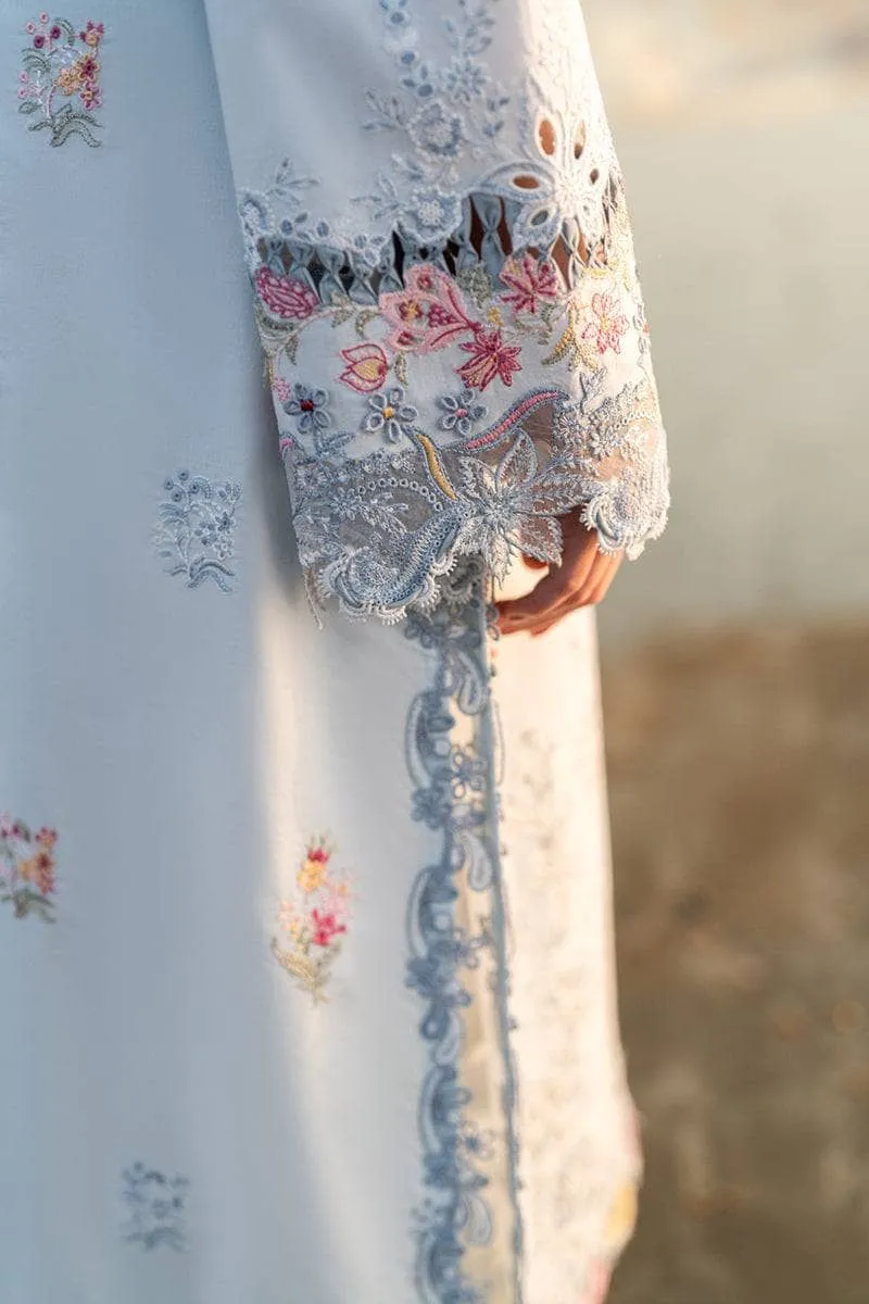 Restocked/Qalamkar Sahil Luxury Lawn 25/FK-02 ISABELLA