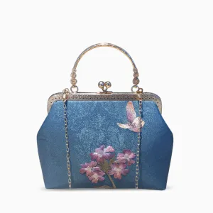 Retro embroidered handbag – vintage elegance redefined