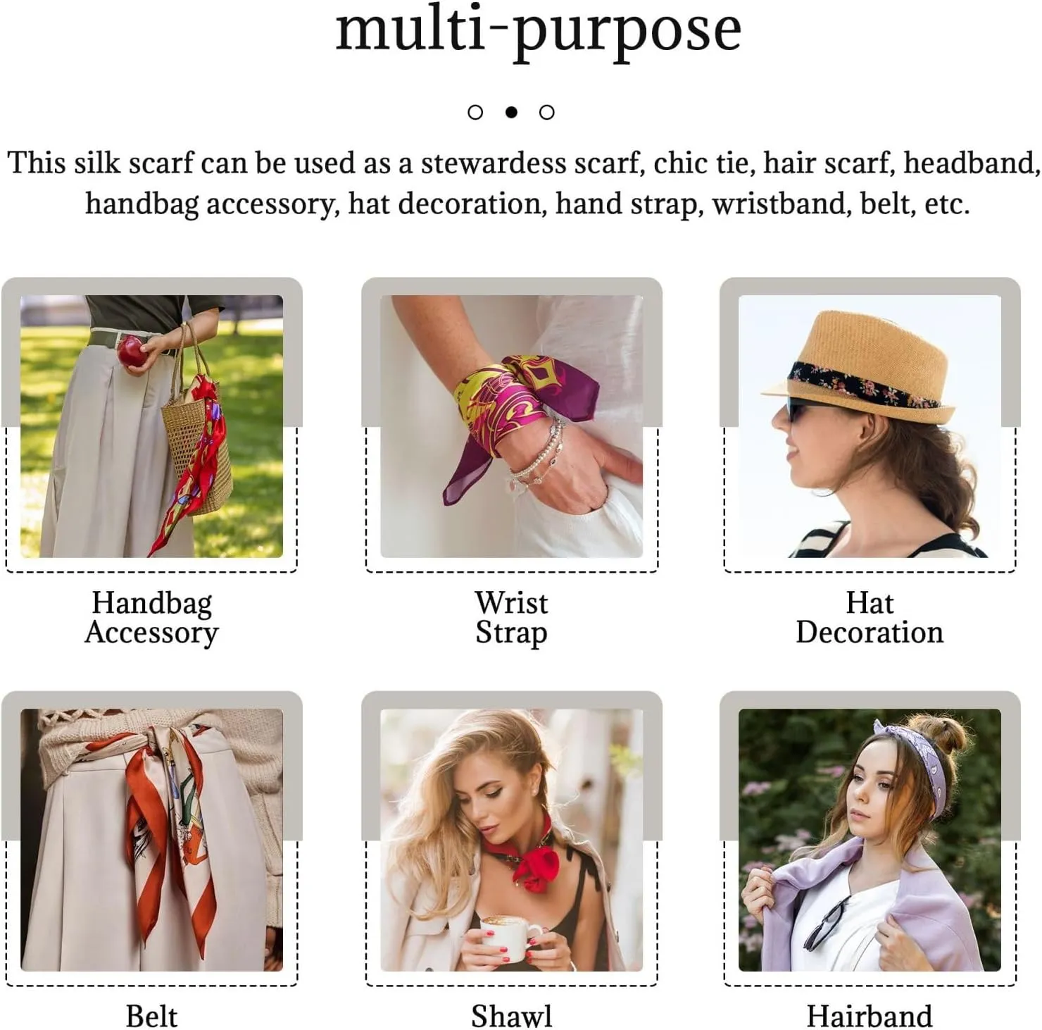 Retro Video Game Women's Fashion Scarf Hair Neck Long Satin Silk Neckerchief for Purse Handbags Headscarf Bandanas Gift