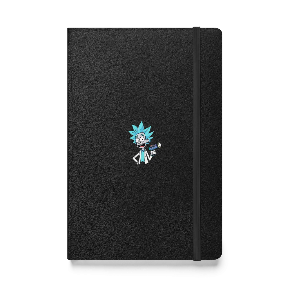 Rick and Morty Inspired Hardcover Notebook
