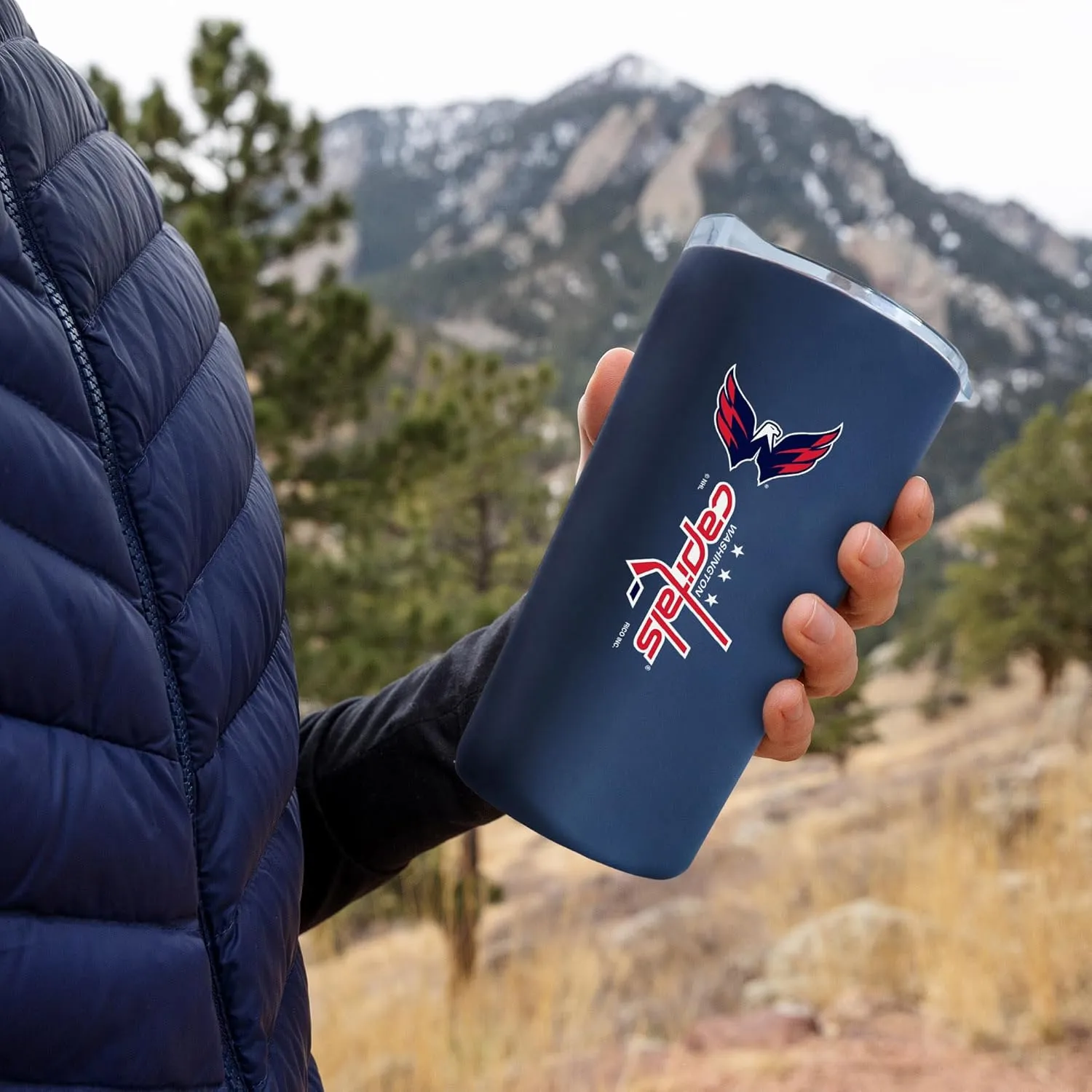 Rico Industries NHL Hocke Soft Touch, Easy Grip Tumbler
