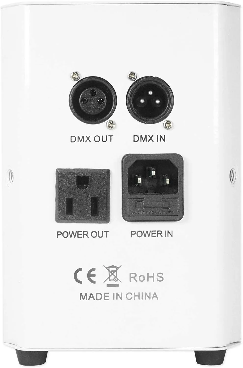 Rockville (6) Battery Wireless Par Lights Charging Case (ROCKWEDGE PACKAGE WHITE)