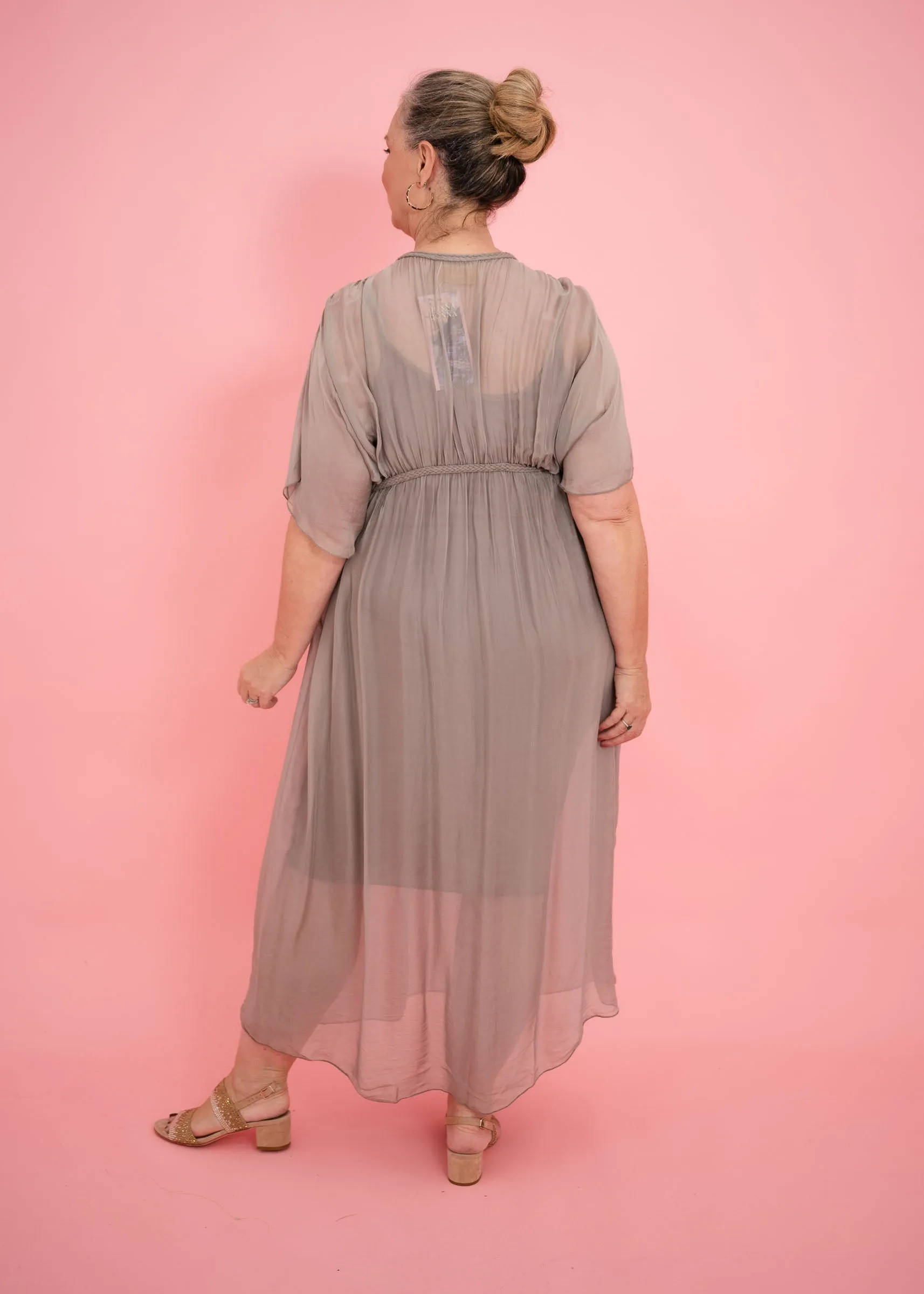 Roman Silk Dress