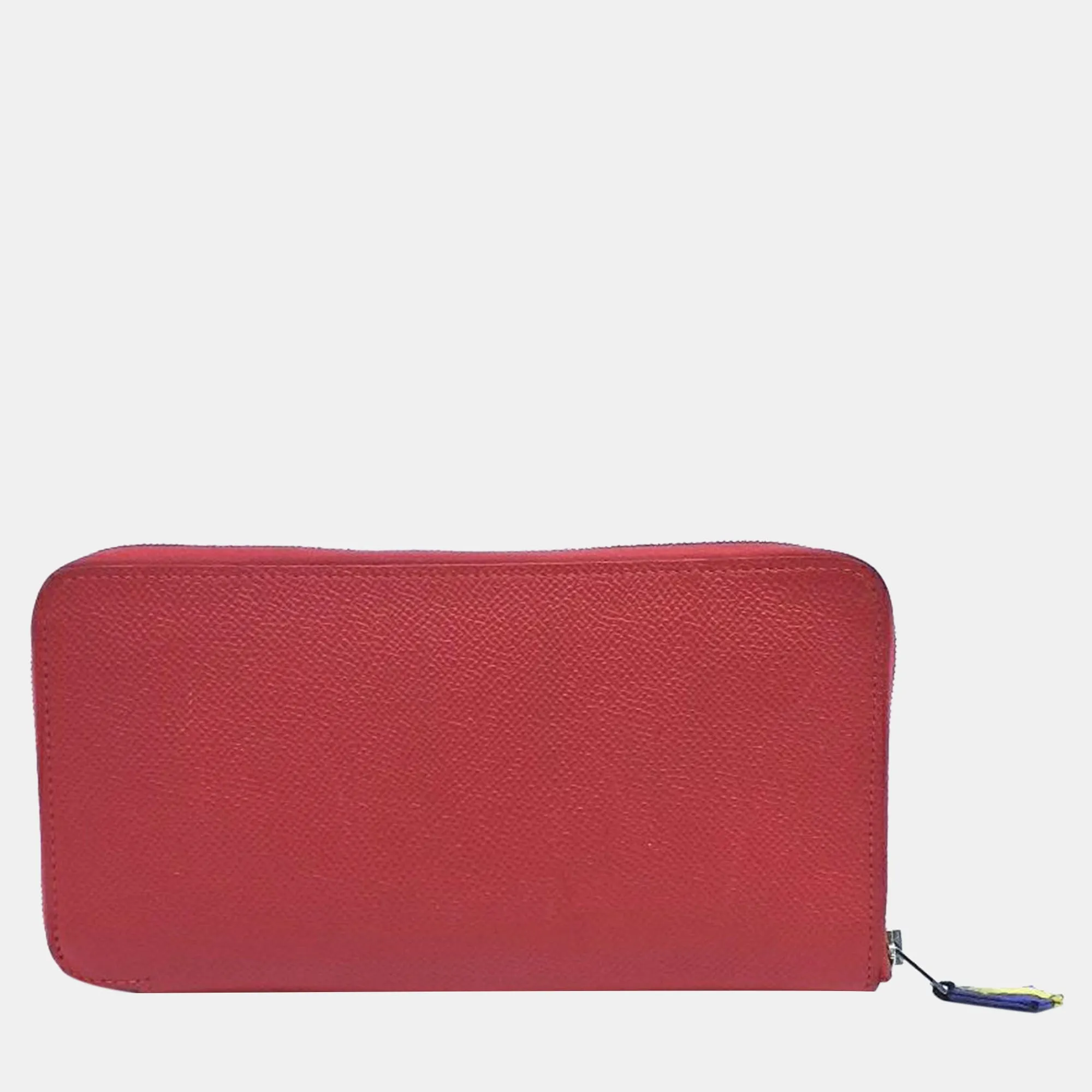 Rose Jaipur Epsom Leather Azap Silk In Zip Around Wallet