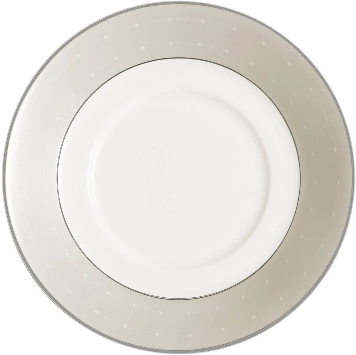 Royal Doulton Monique Lhuillier Étoile Platinum 8-ounceTea Saucer