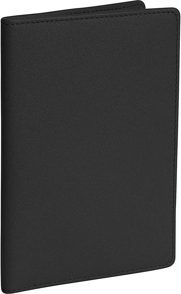 Royce Leather Passport Holder and Travel Document Organizer in Leather