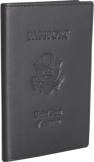 Royce Leather Passport Holder and Travel Document Organizer in Leather