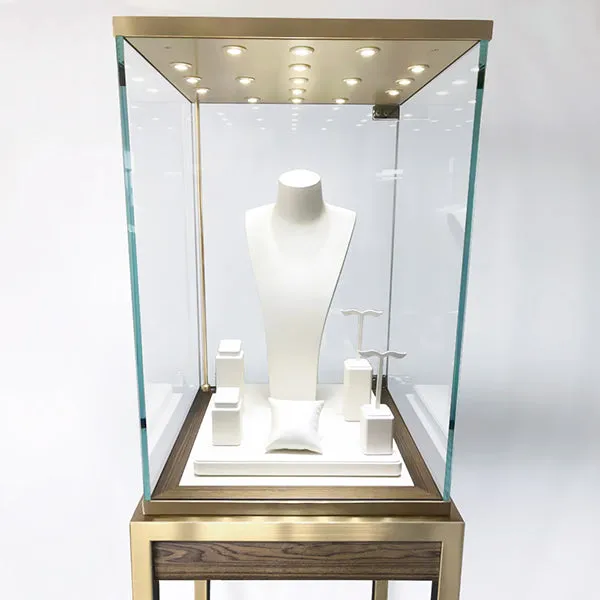 S02 Metal Tower Display case