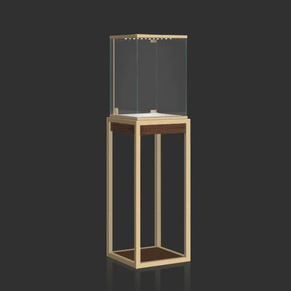 S02 Metal Tower Display case