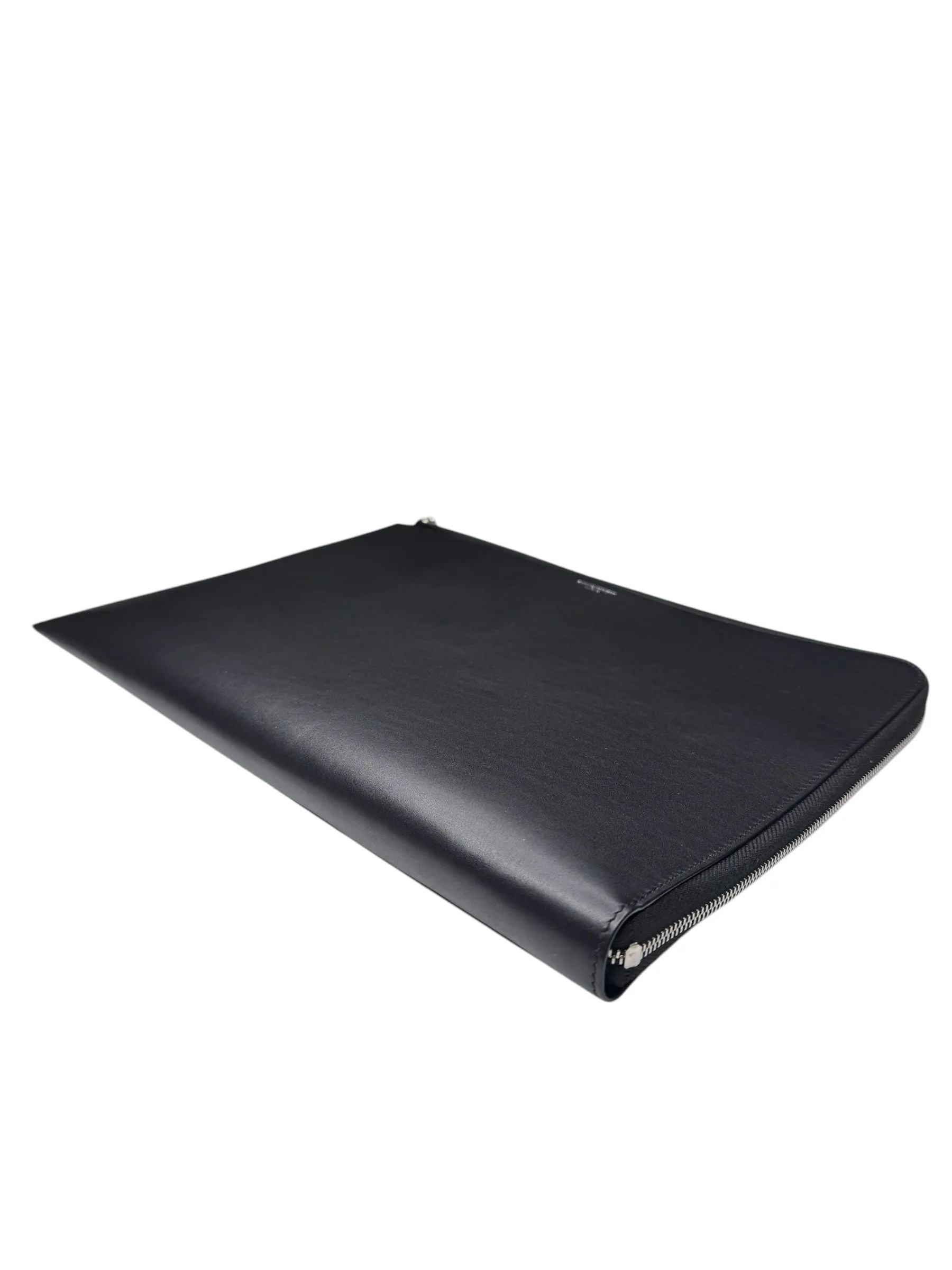 Saint Laurent Leather IPad/Document Clutch