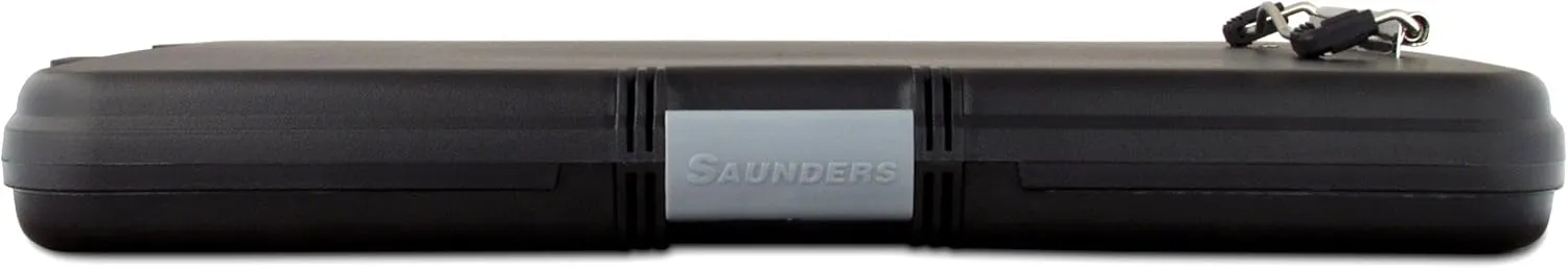 Saunders WorkMate II 00552 Plastic Storage Clipboard - Black, Letter Size Plastic Form Holder, 9 x 12 Inches, with Low Profile Clip