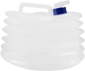 SBTRKT Outdoor Portable Collapsible Water Container 5/10/15L Large Capacity Foldable Water Bag Outdoor Bucket Bottle (Color : 5L)