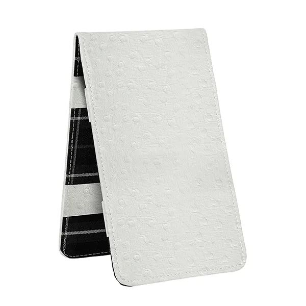 Scorecard and Yardage Book Holder, Ostrich Print