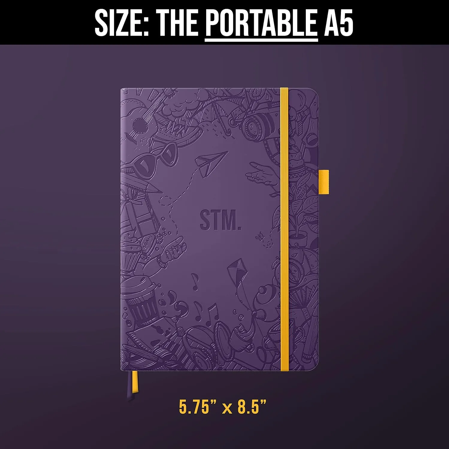 Scribbles That Matter A5 Dotted Journal Notebook   Free Pen! Your Bullet Dotted Journal Vegan Hard Cover 160gsm Dotted Notebook Bleedproof thick paper with 150 Pages for Work (5.75 x 8.5),Bottle Green