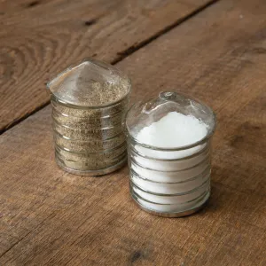 Set of 2 Rustic Silo Salt & Pepper Shakers
