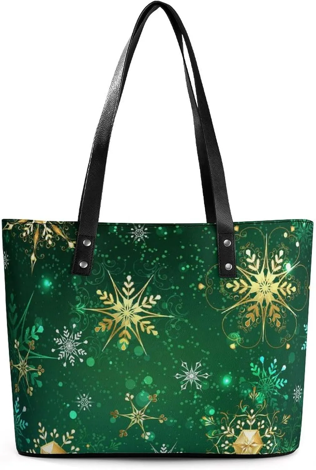 Shoulder Bag Beach PU Leather Shoulder Bag with Large Capacity Women Clutch Bag for Christmas