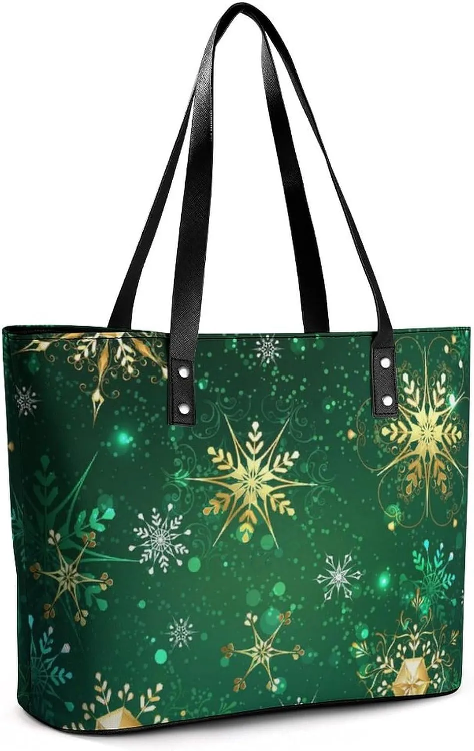 Shoulder Bag Beach PU Leather Shoulder Bag with Large Capacity Women Clutch Bag for Christmas
