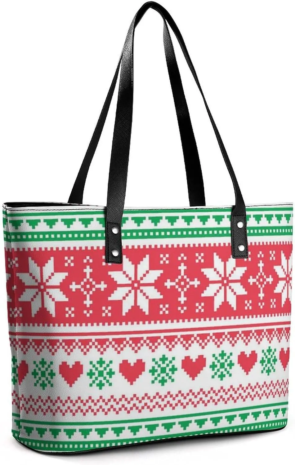 Shoulder Bag Beach PU Leather Shoulder Bag with Large Capacity Women Clutch Bag for Christmas