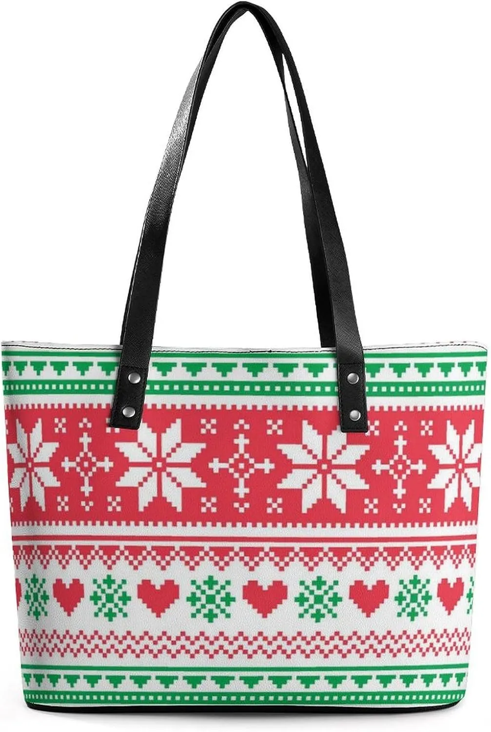 Shoulder Bag Beach PU Leather Shoulder Bag with Large Capacity Women Clutch Bag for Christmas