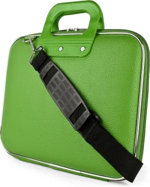 Shoulder Messenger Bag Tablet Case for Yoga Tab 11, P11 Plus, Tab P11, Chromebook Duet 10.1" 10e, Smart Tab M10 HD (Green)