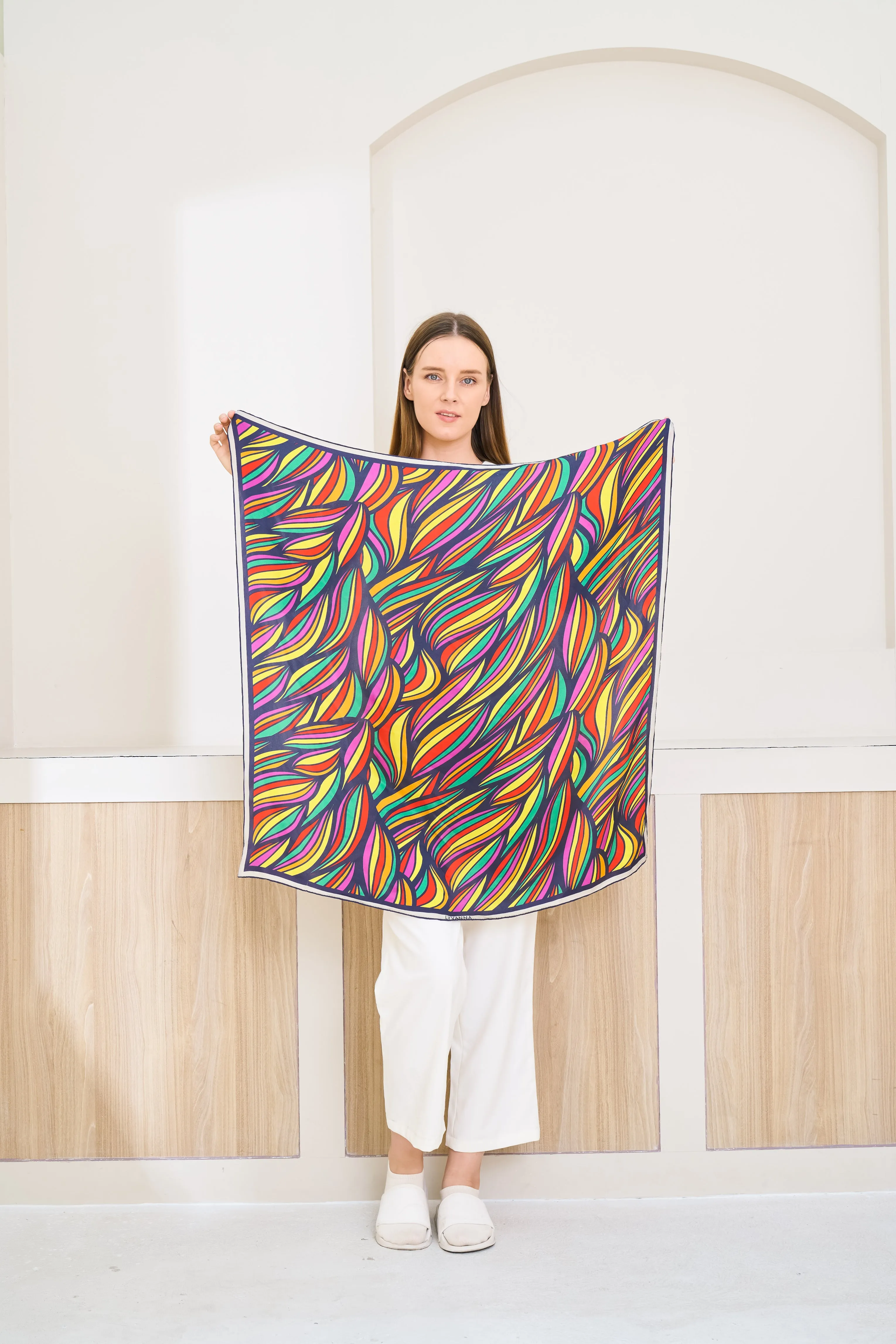Silk Scarf - Autumn