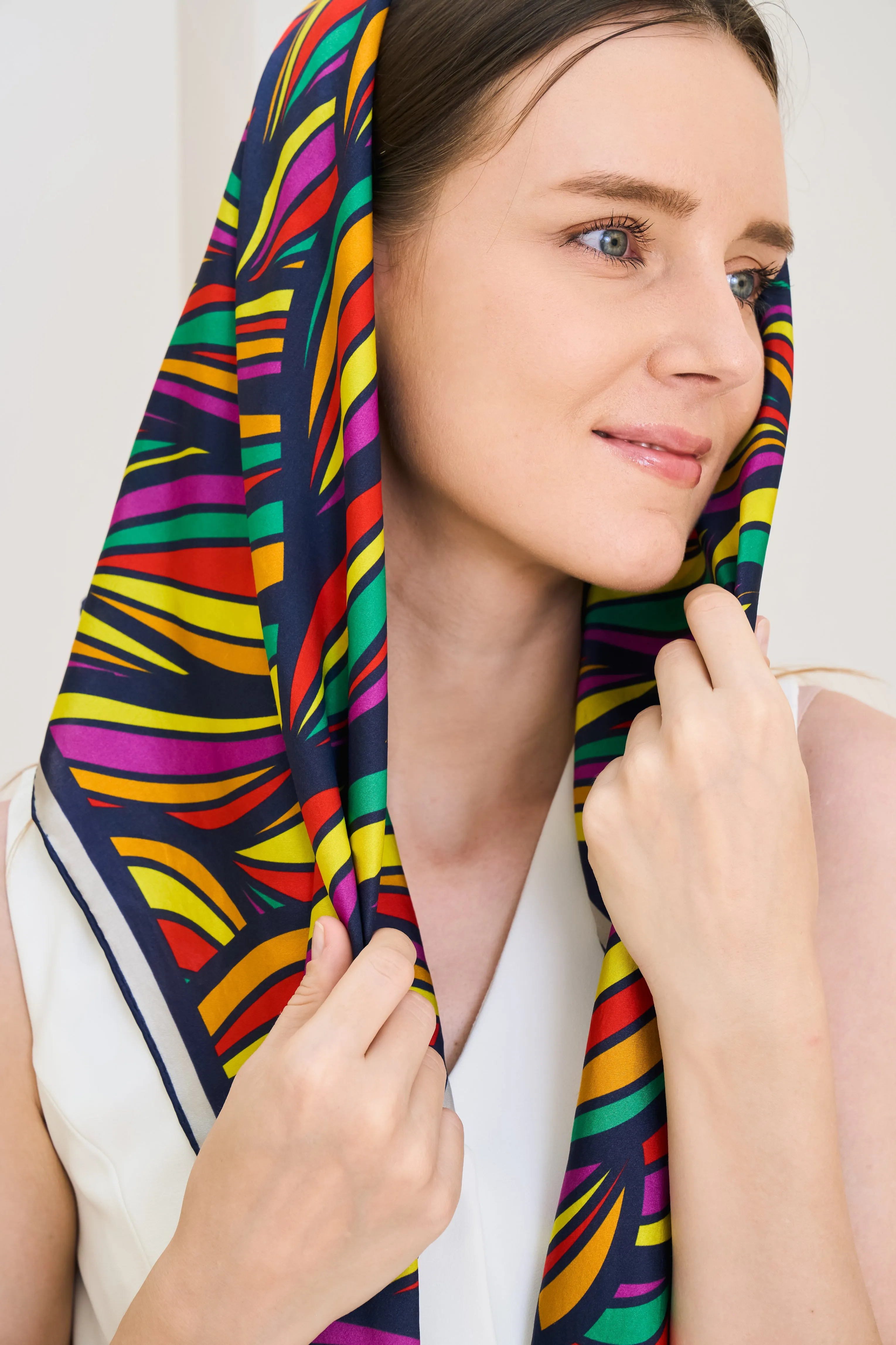 Silk Scarf - Autumn