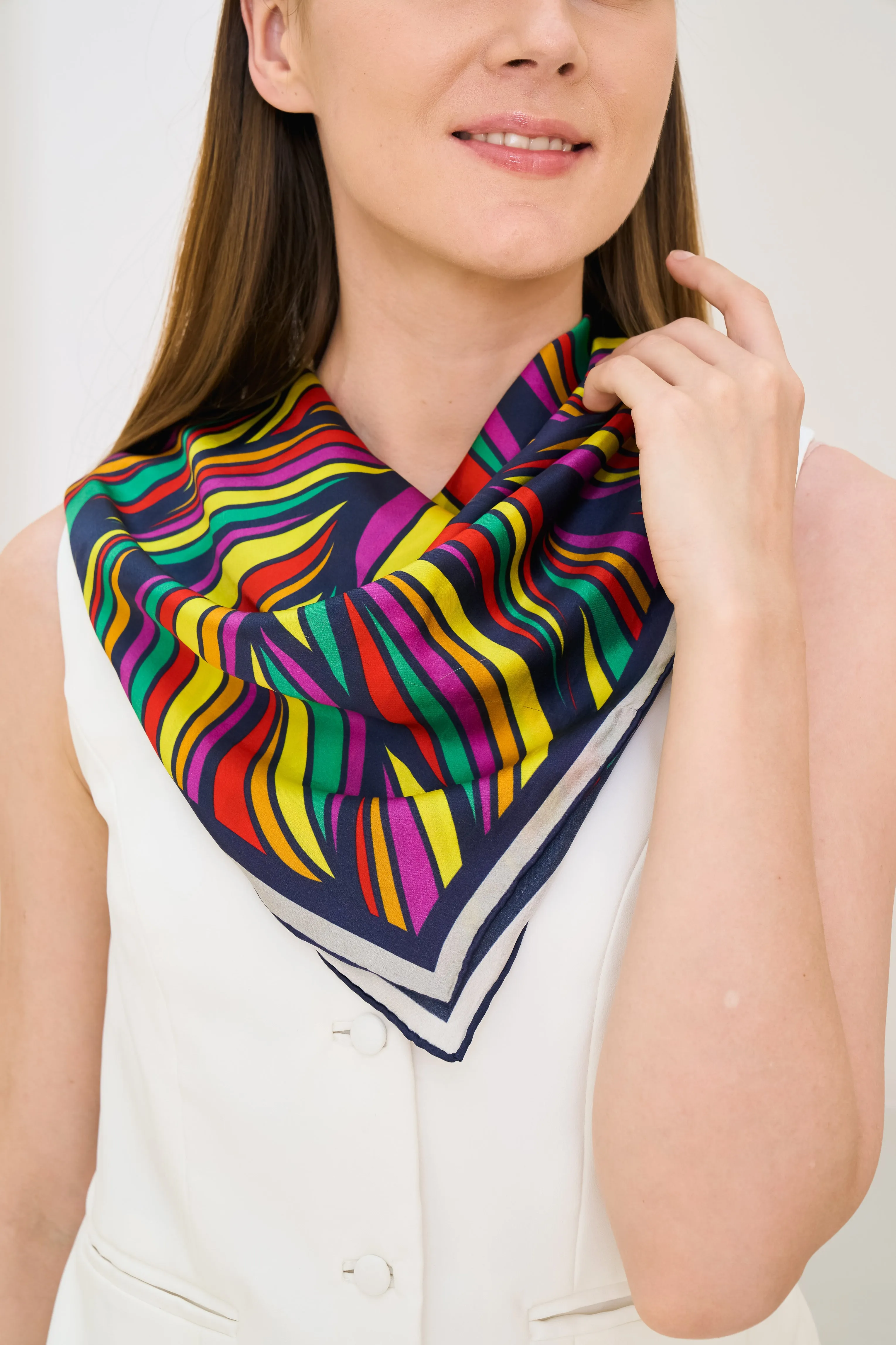 Silk Scarf - Autumn