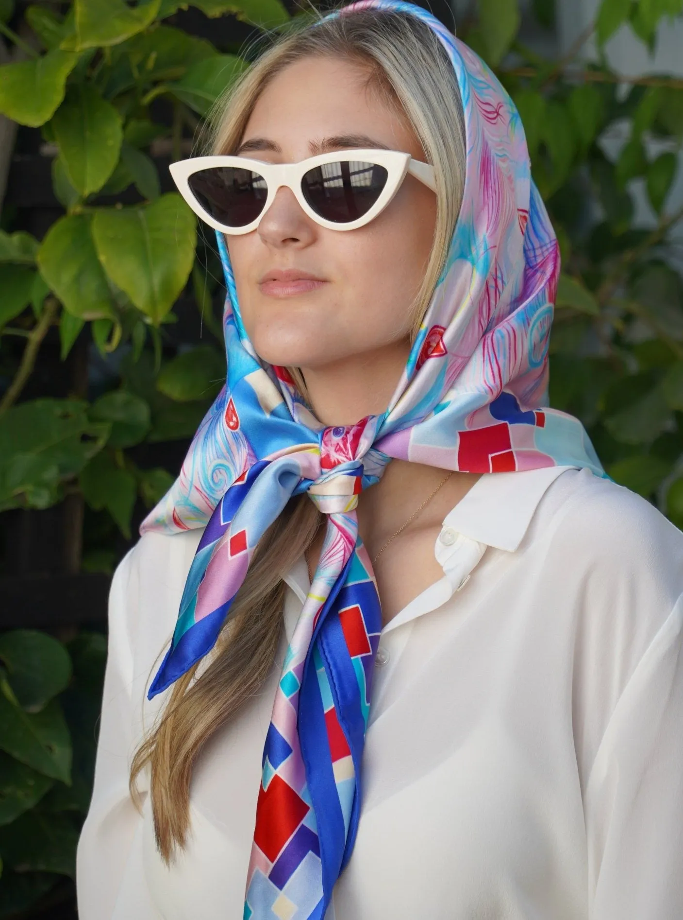 Silk Scarf - Shall We Dance