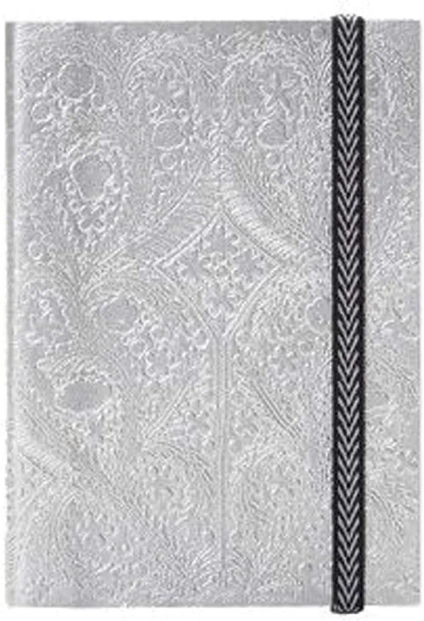 Silver A5 Paseo Notebook