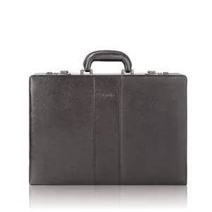 Solo Classic Collection Expandable Leather Attache CLA420 3