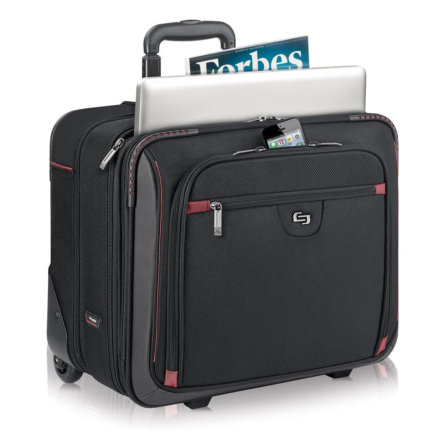 Solo Sterling Executive Rolling Computer Case