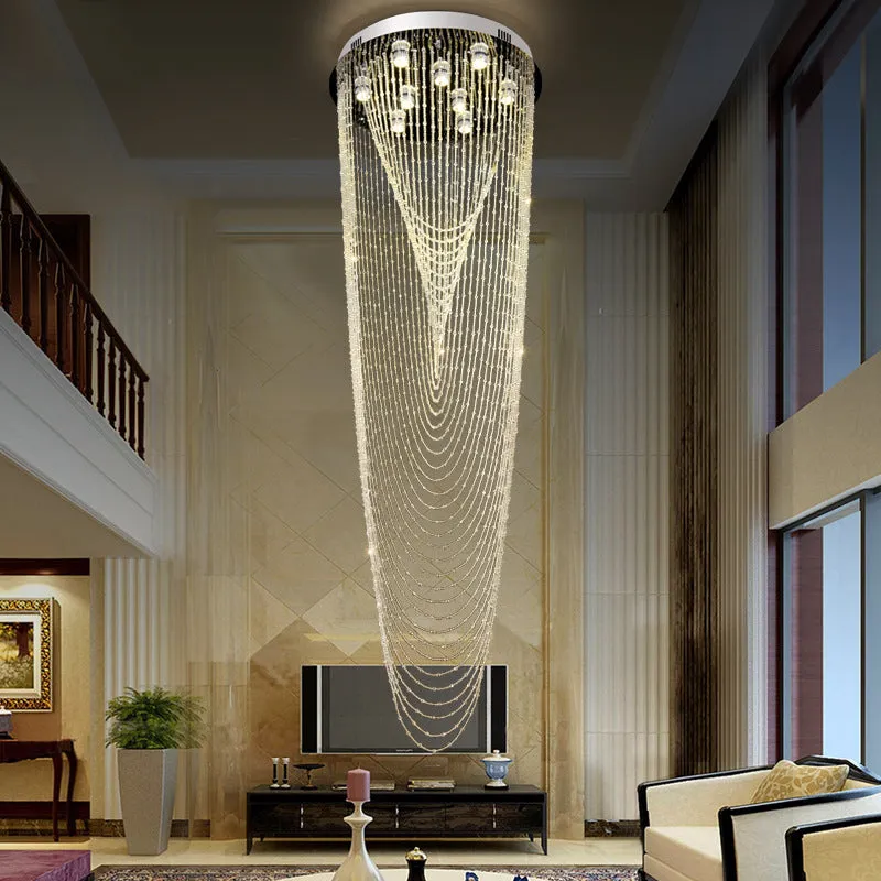 Sparkling Cascade: A Dazzling Display of Modern Elegance
