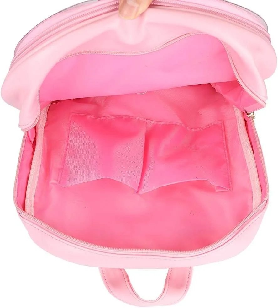 STEAMEDBUN Ita Bag Double Window Candy PU Leather Backpack Kawaii Pins Bag with insert