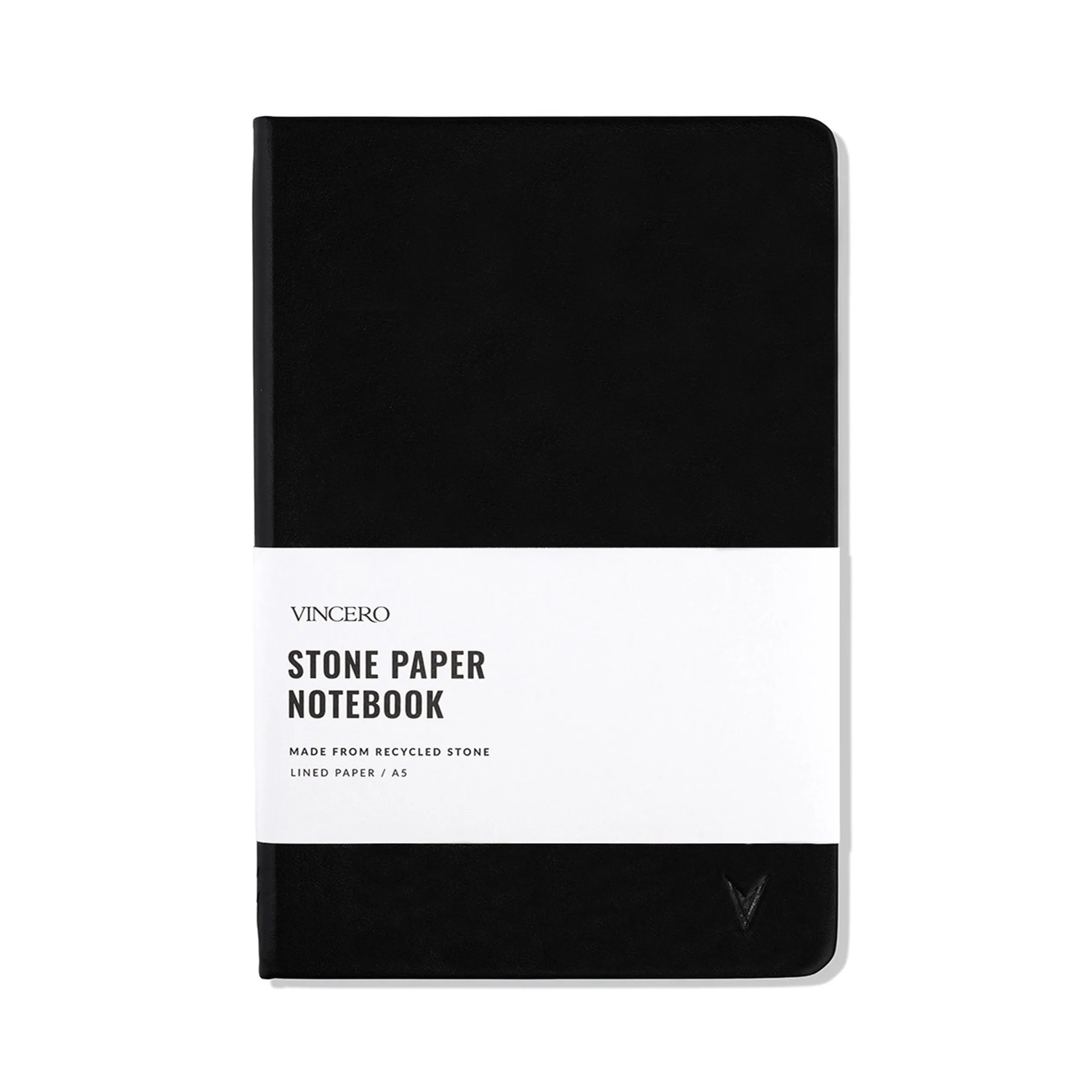 Stone Paper Notebook - Black