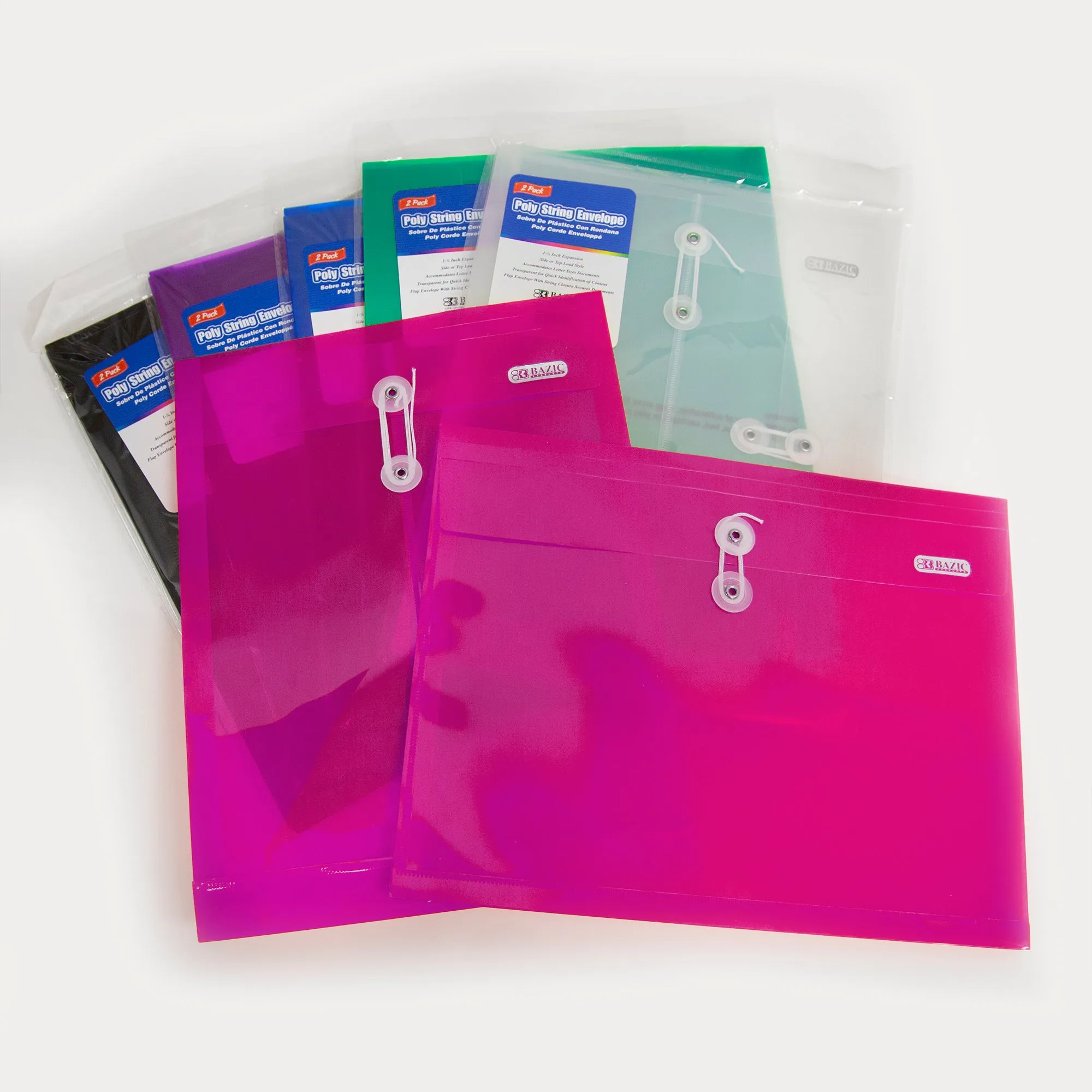 String Envelope A4/Letter Size Top / Side Loading (2/Pack)