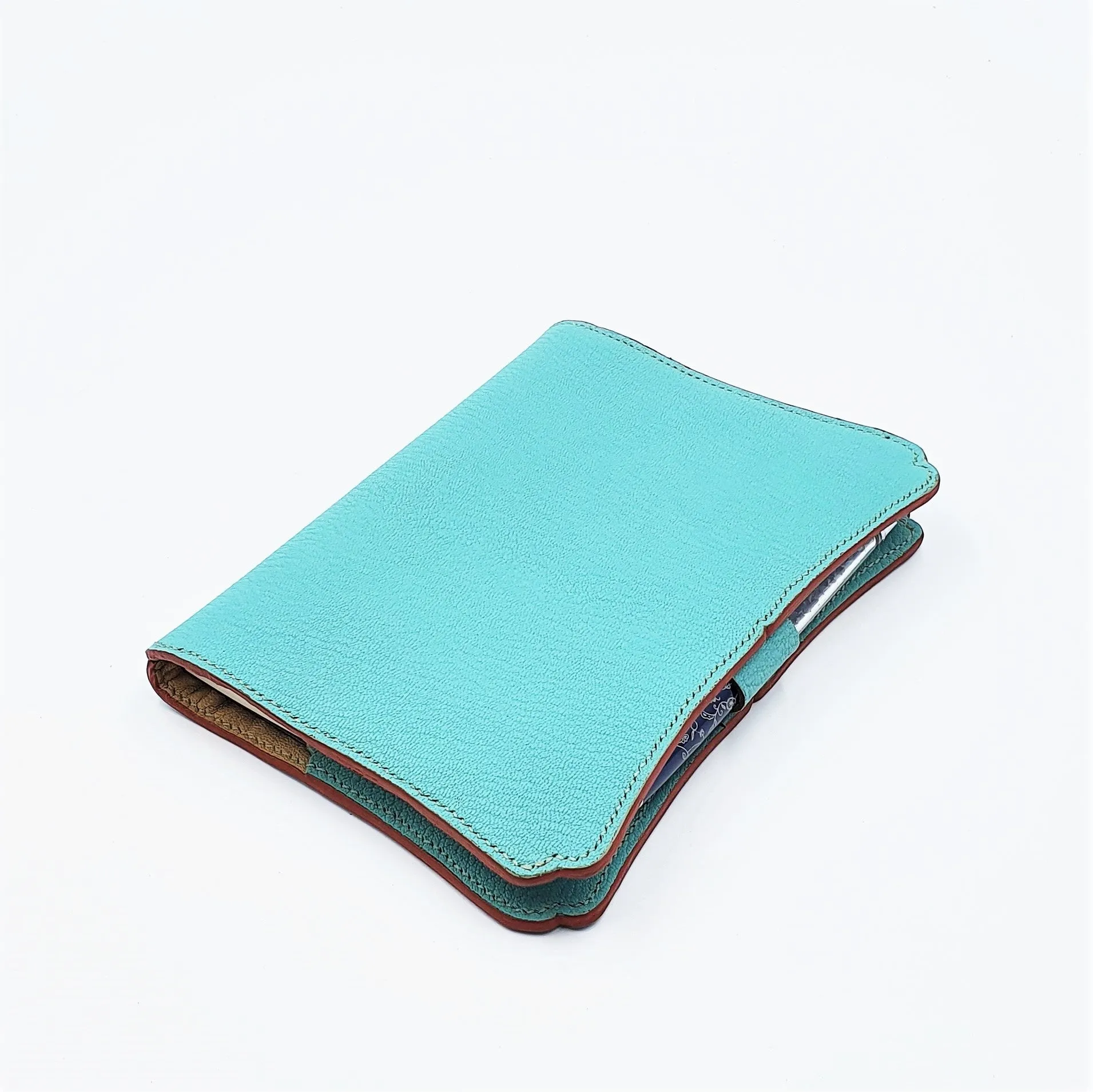 Studio Arkademie CELADON LQ A6 Portrait Notebook Sleeve, Turquoise