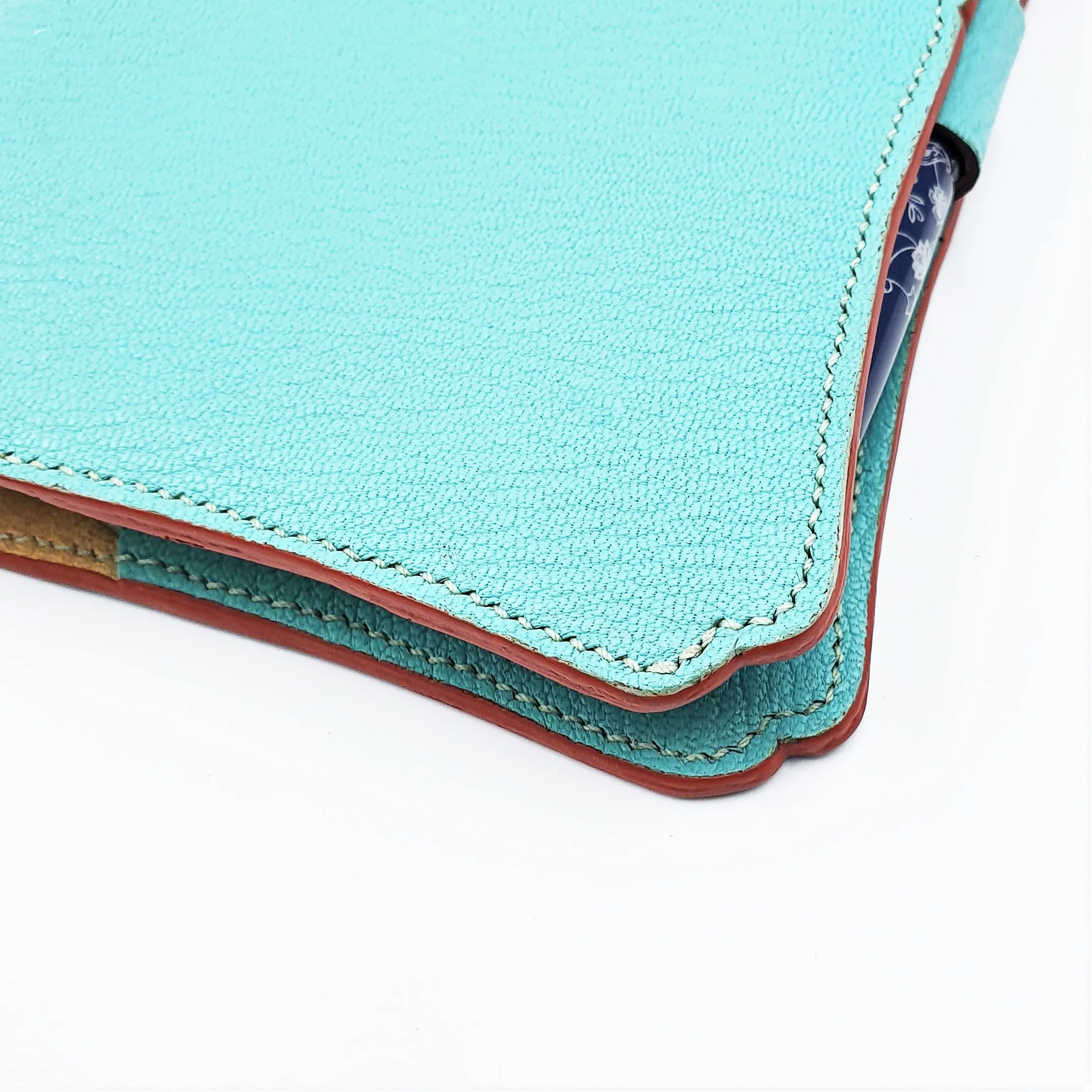 Studio Arkademie CELADON LQ A6 Portrait Notebook Sleeve, Turquoise