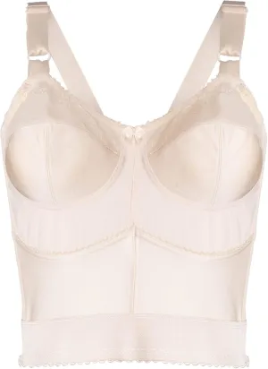 Style 7808 - Embroidered Soft-Cup Long Line Bra
