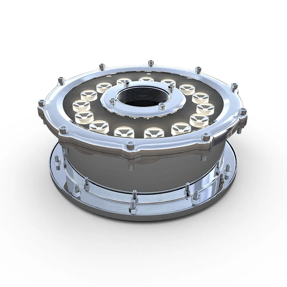 Submersible LED Ring Lights with FPT Thread