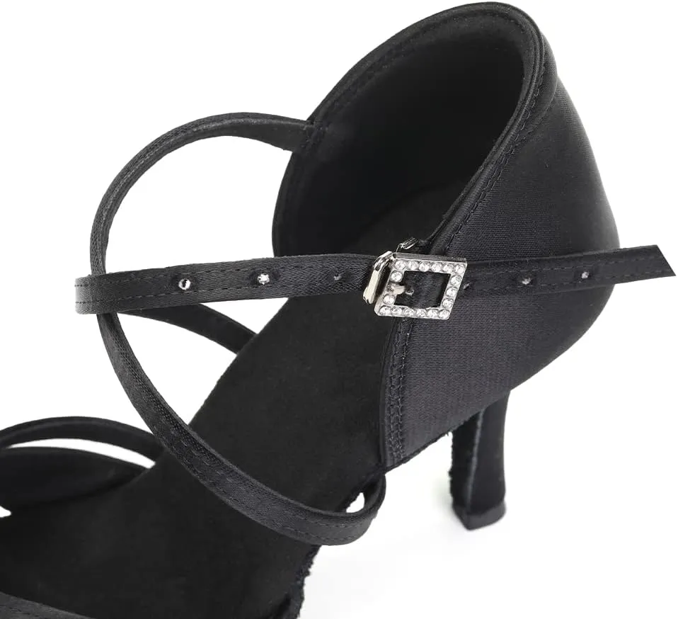 SWDZM Women Latin Ballroom Practice Dance Shoes Tango Salsa Professional Practice Dance Shoes