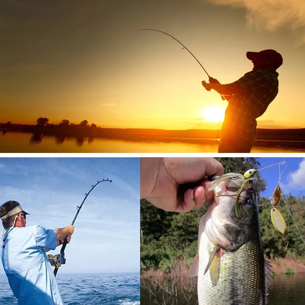 TELESCOPIC SPINNING FISHING ROD