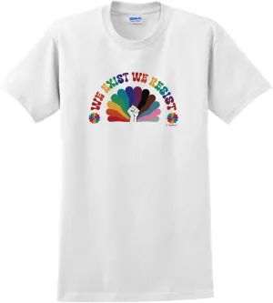 ThisWear We Exist We Resist Unisex Short Sleeve or Long Sleeve T-Shirt